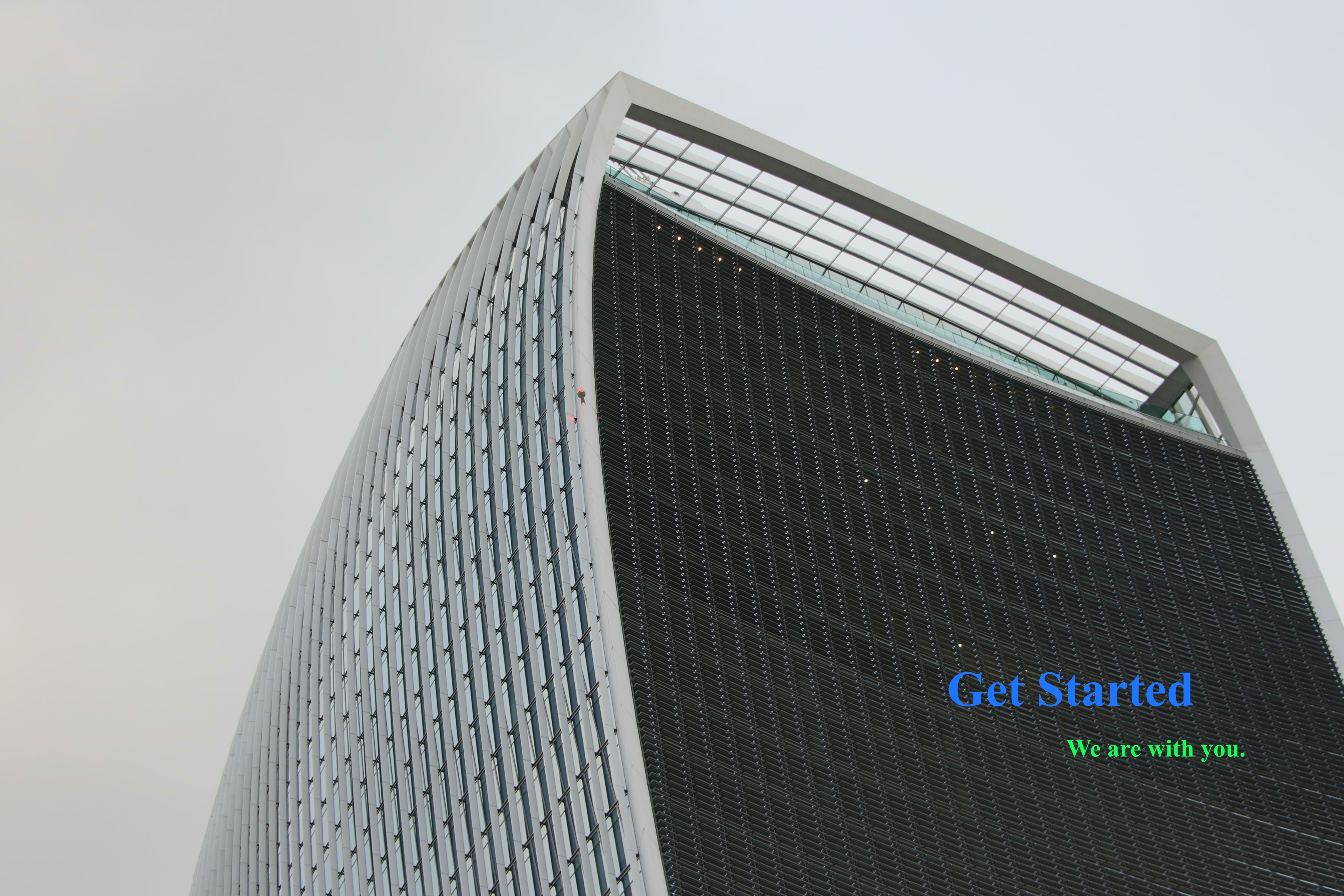 Get Started. We are with you.